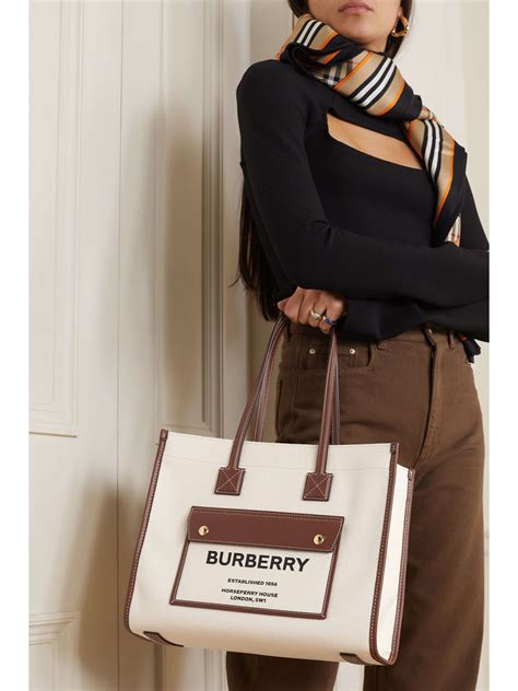 burberry medium doodle canvas tote bag|net a porter burberry bag.